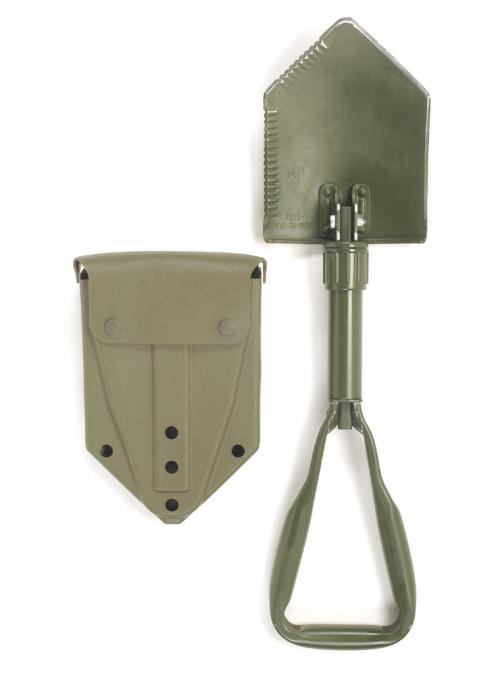Original Feldspaten mit Tasche Bundeswehr oliv mit KS-Tasche gebraucht