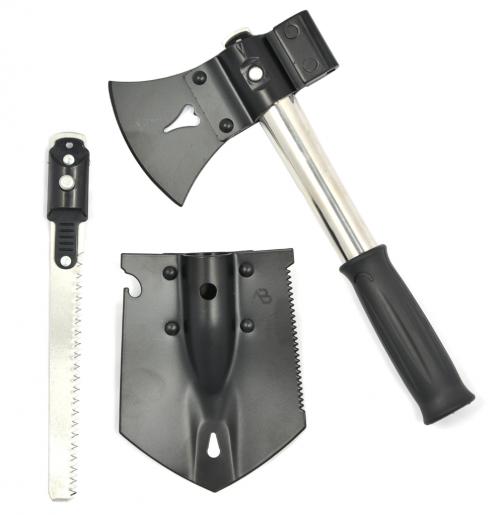 Multifunktions-Set 6 in 1 mit Tasche schwarz neu nur 820 Gramm