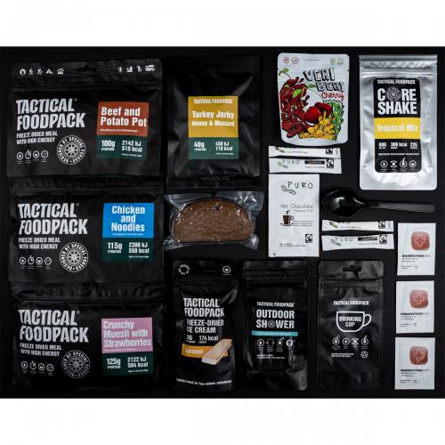 Taktische Foodpack-Rationen 3 Meal Ration INDIA 725g