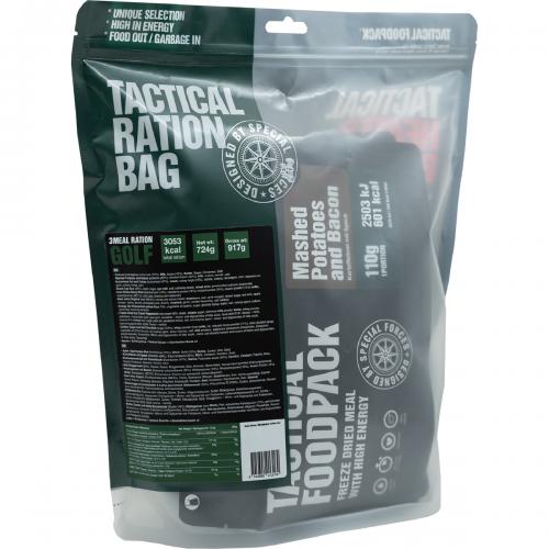 Taktische Foodpack-Rationen 3 Meal Ration GOLF 724g