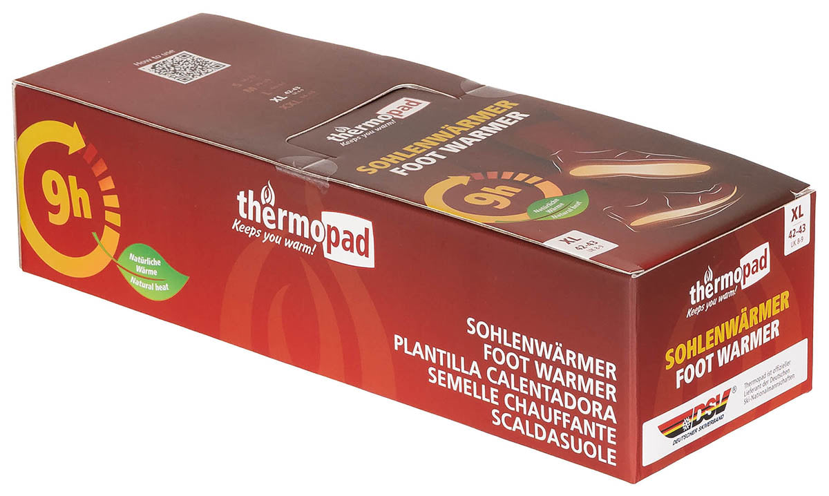 Sohlenwärmer Thermopad für Einmalgebrauch Kälteschutz
