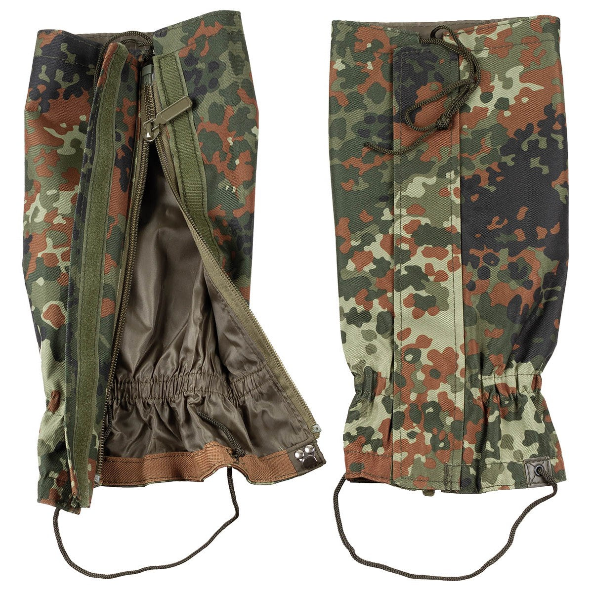 Nässeschutz Gamaschen Original Britische Armee und Bundeswehr Oliv Flecktarn DPM