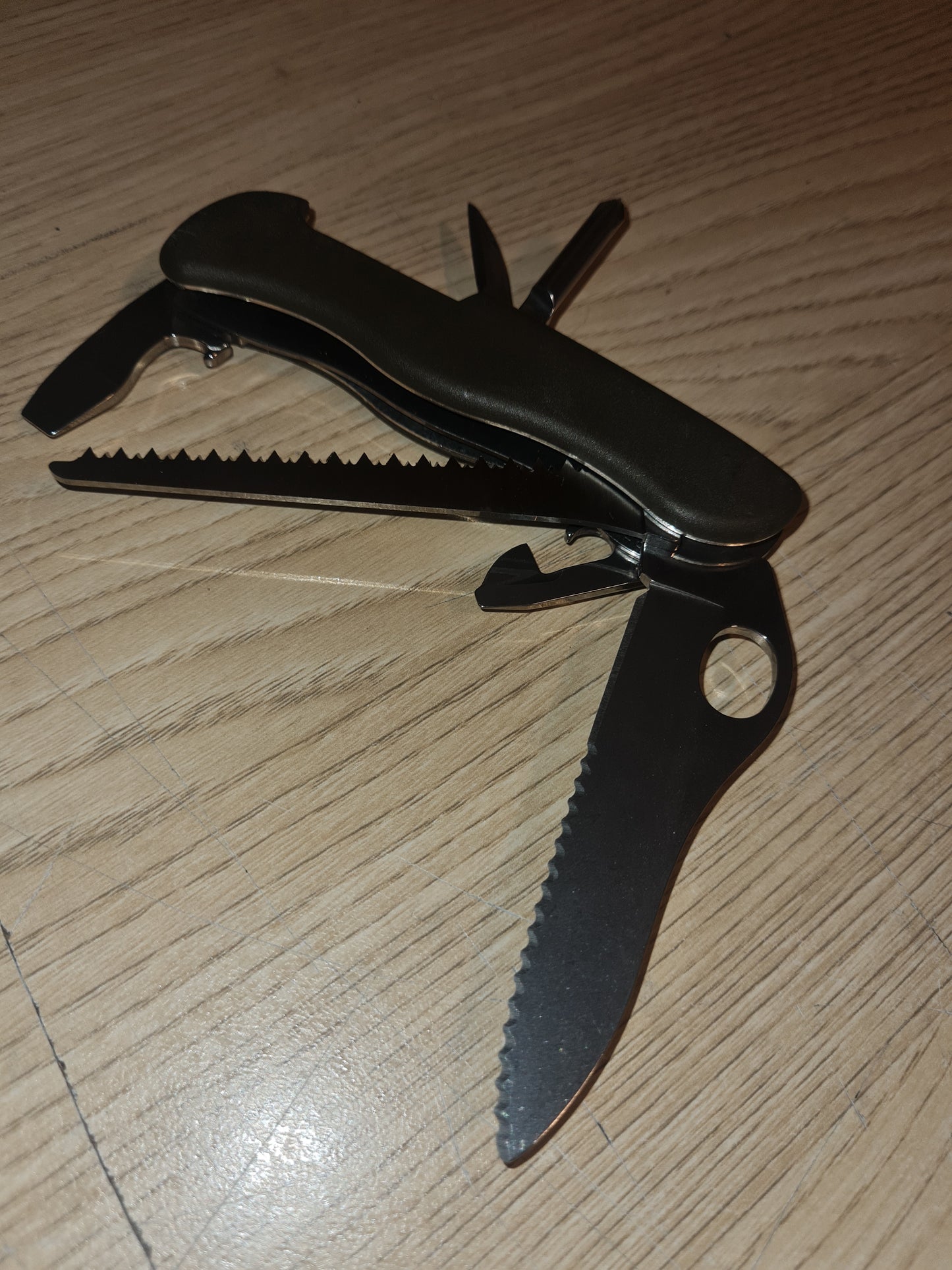 Original Bundeswehr Taschenmesser Victorinox GAK 3 / 4 German Army Knife Oliv gebraucht