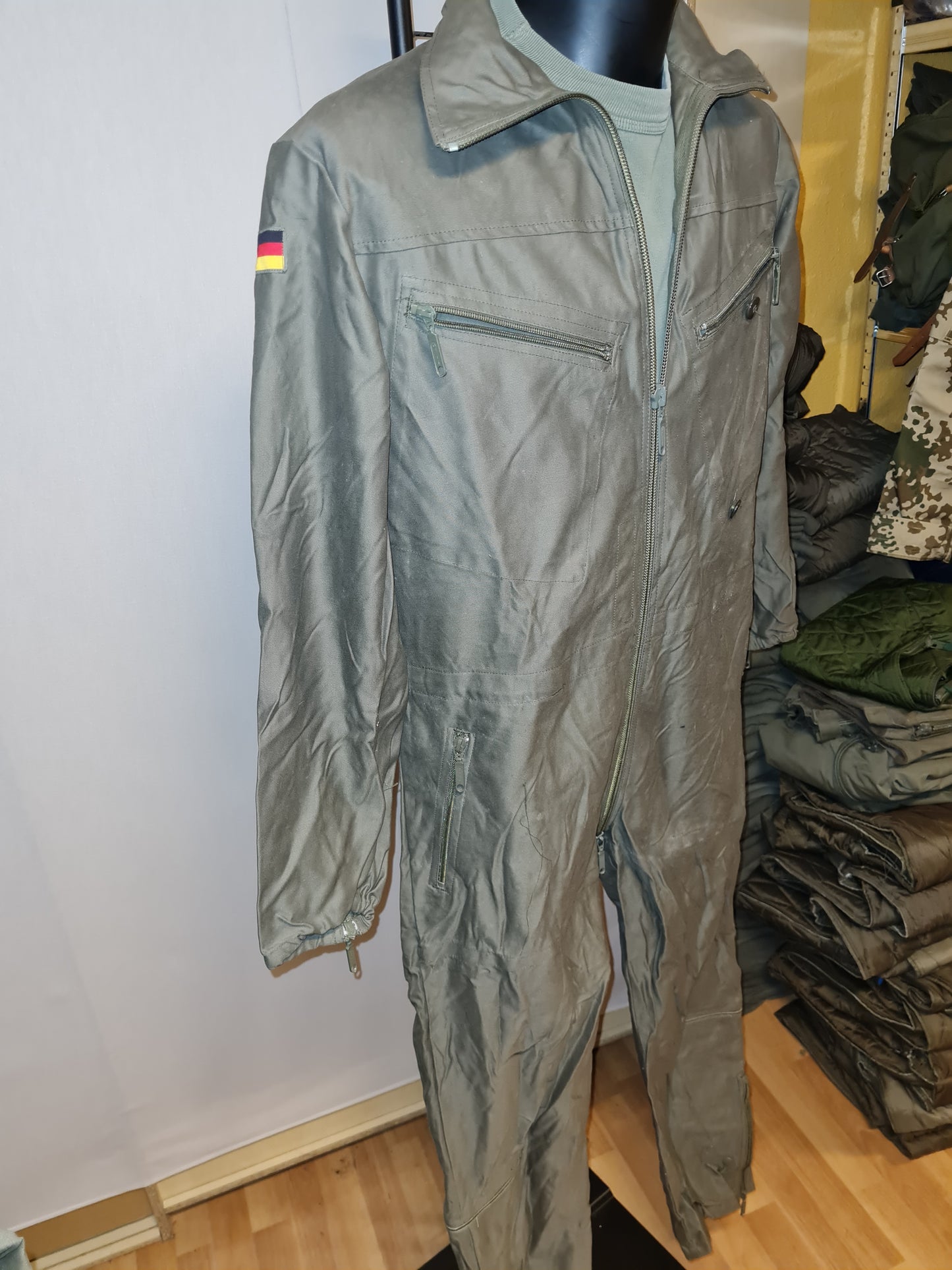 Original Bundeswehr Panzerkombi Arbeitskombi Overall Oliv worker