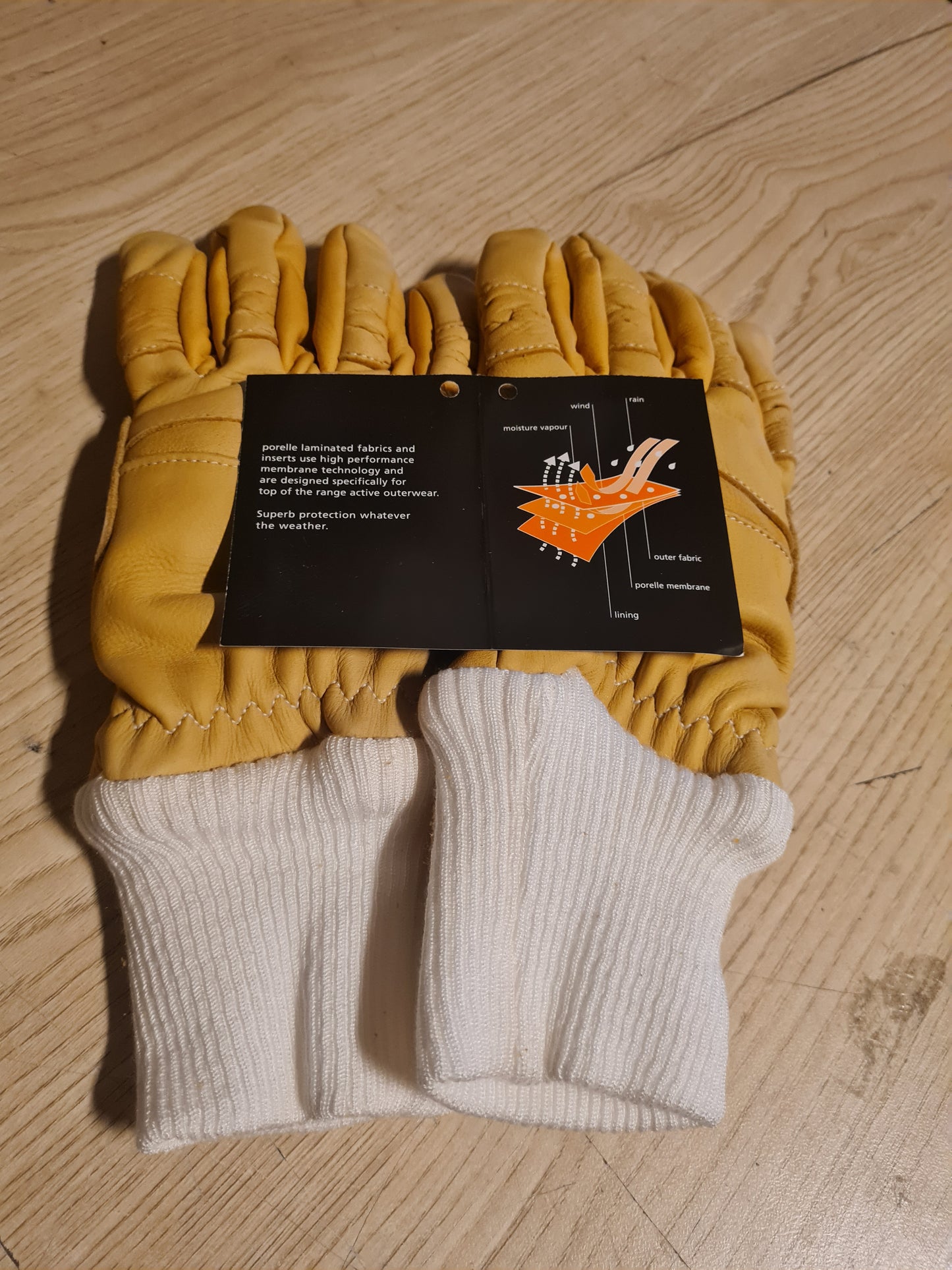Feuerwehrschutzhandschuhe gelb Firefighter glove RB90 Falcon von Huhta Covex