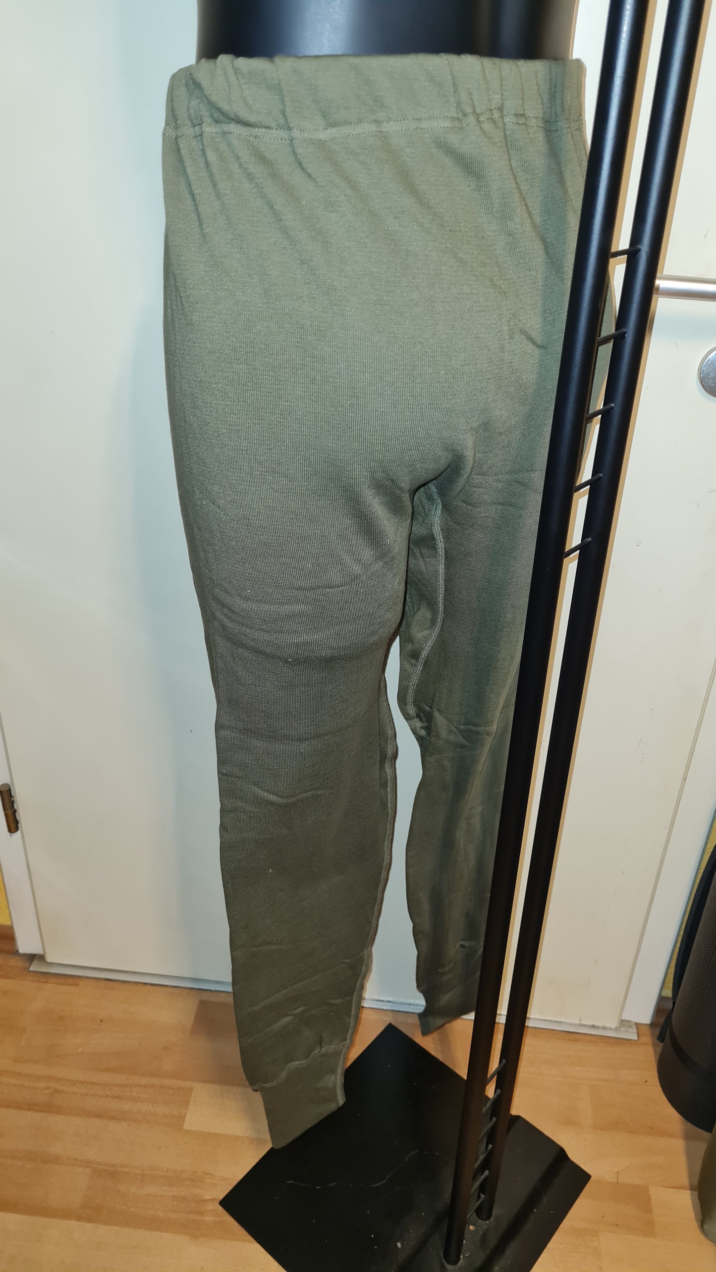 Original Bundeswehr Unterhose Lang Plüsch Winter Oliv Neuwertig / Ungetragen