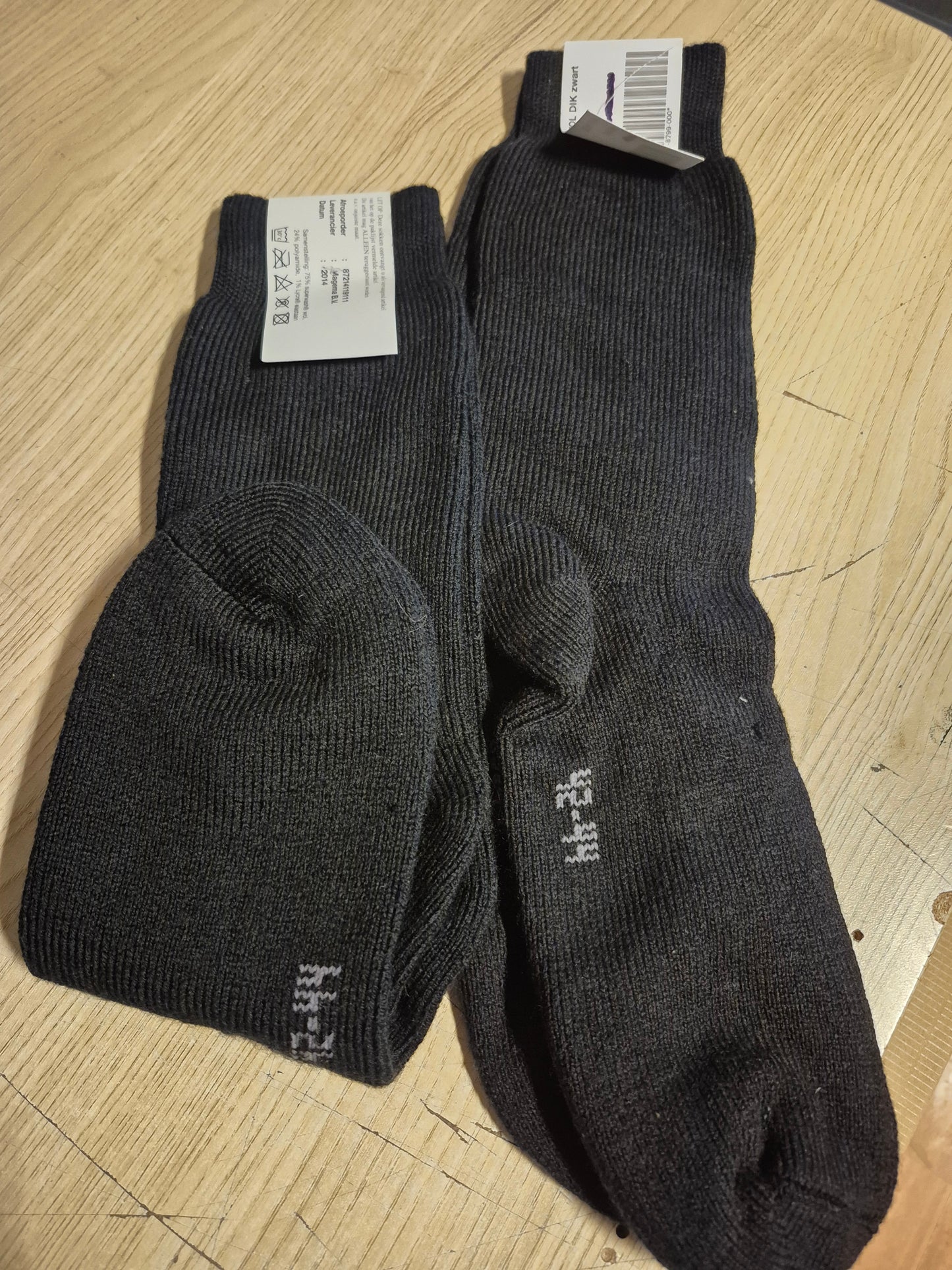 Original Holländische Armee Socken Strümpfe Wolle Kälteschutz Top Qualität