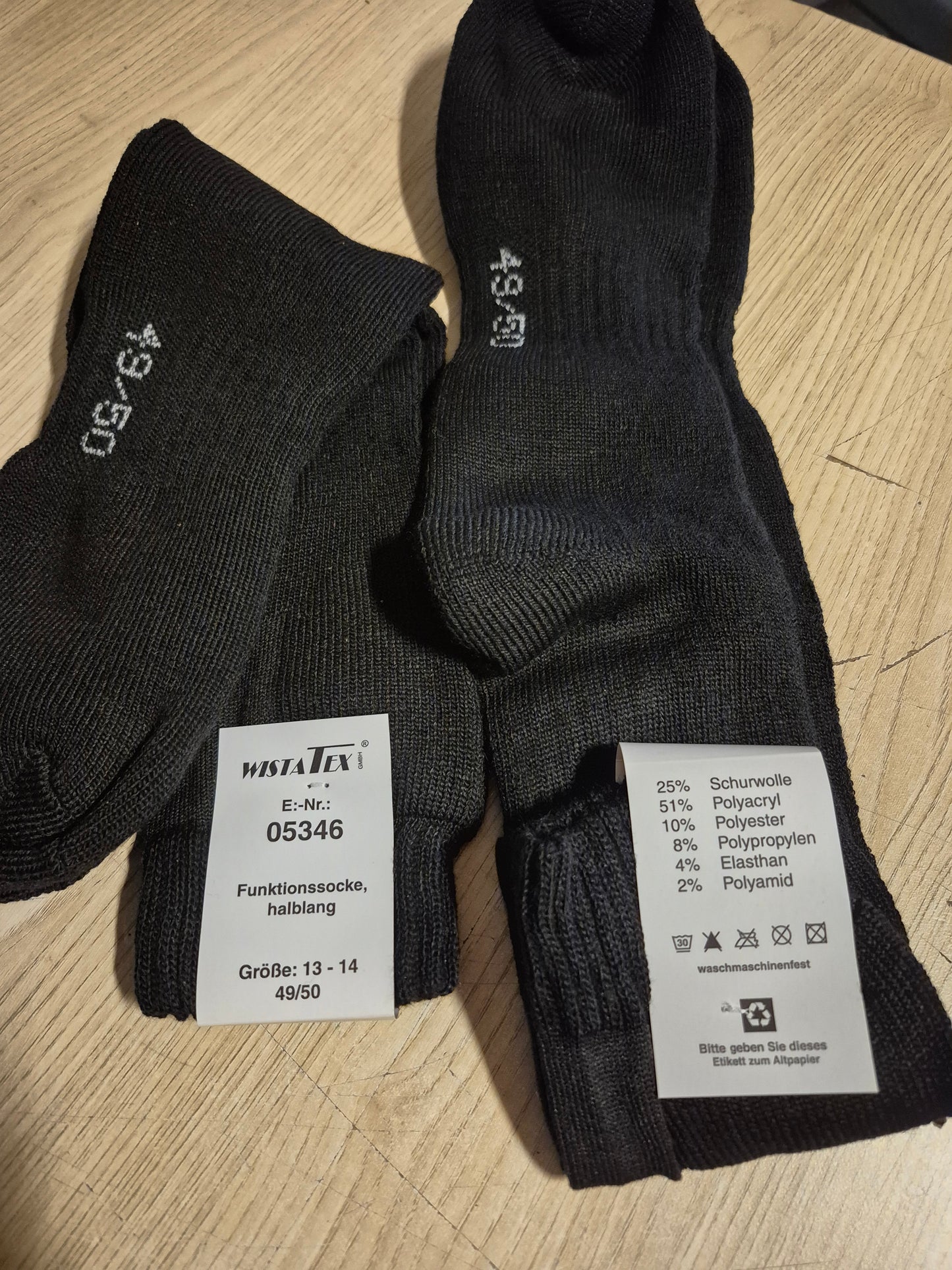 Original Holländische Armee Socken Strümpfe Wolle Kälteschutz Top Qualität