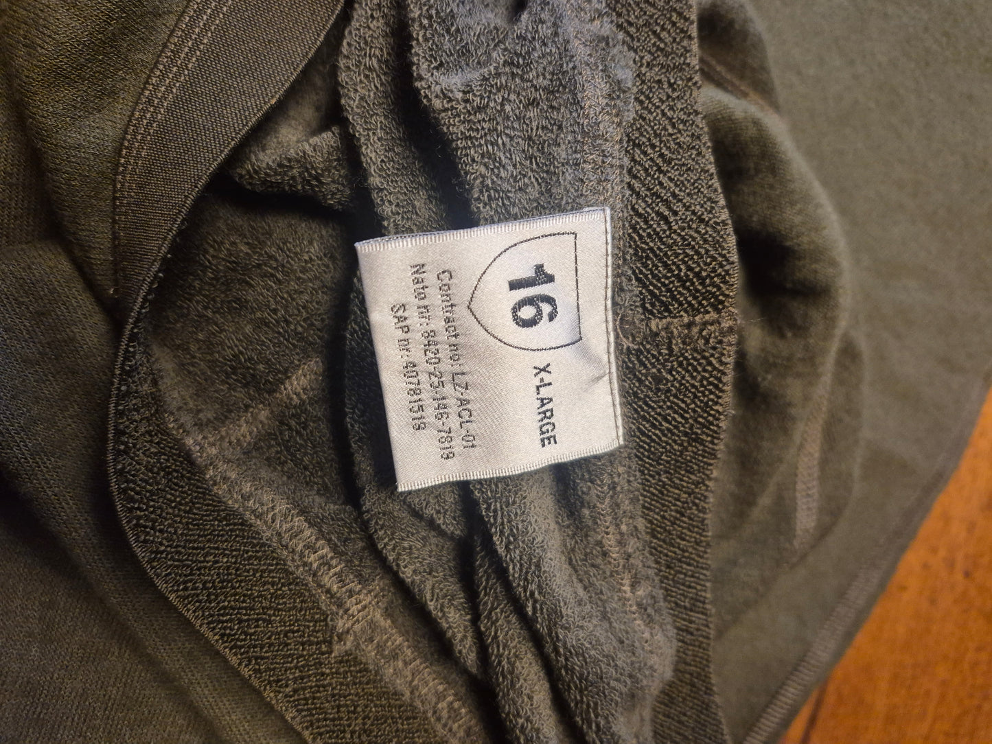 Original Aclima Dänische Armee Merino Unterhose lang 70 % Wolle