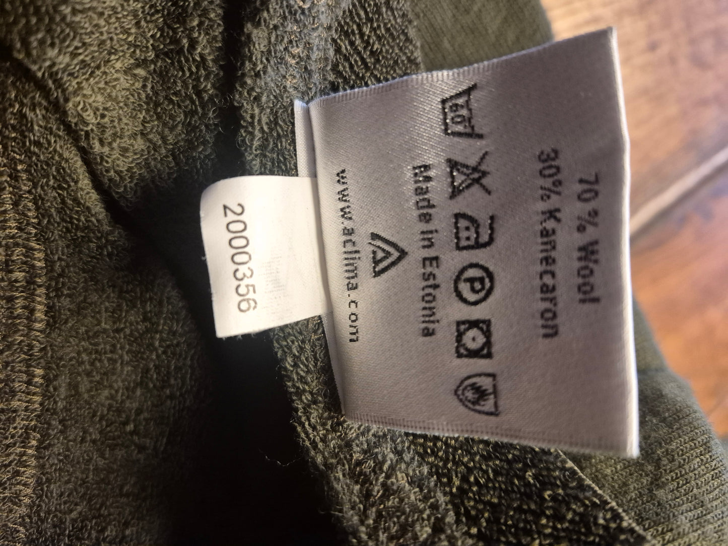 Original Aclima Dänische Armee Merino Unterhose lang 70 % Wolle