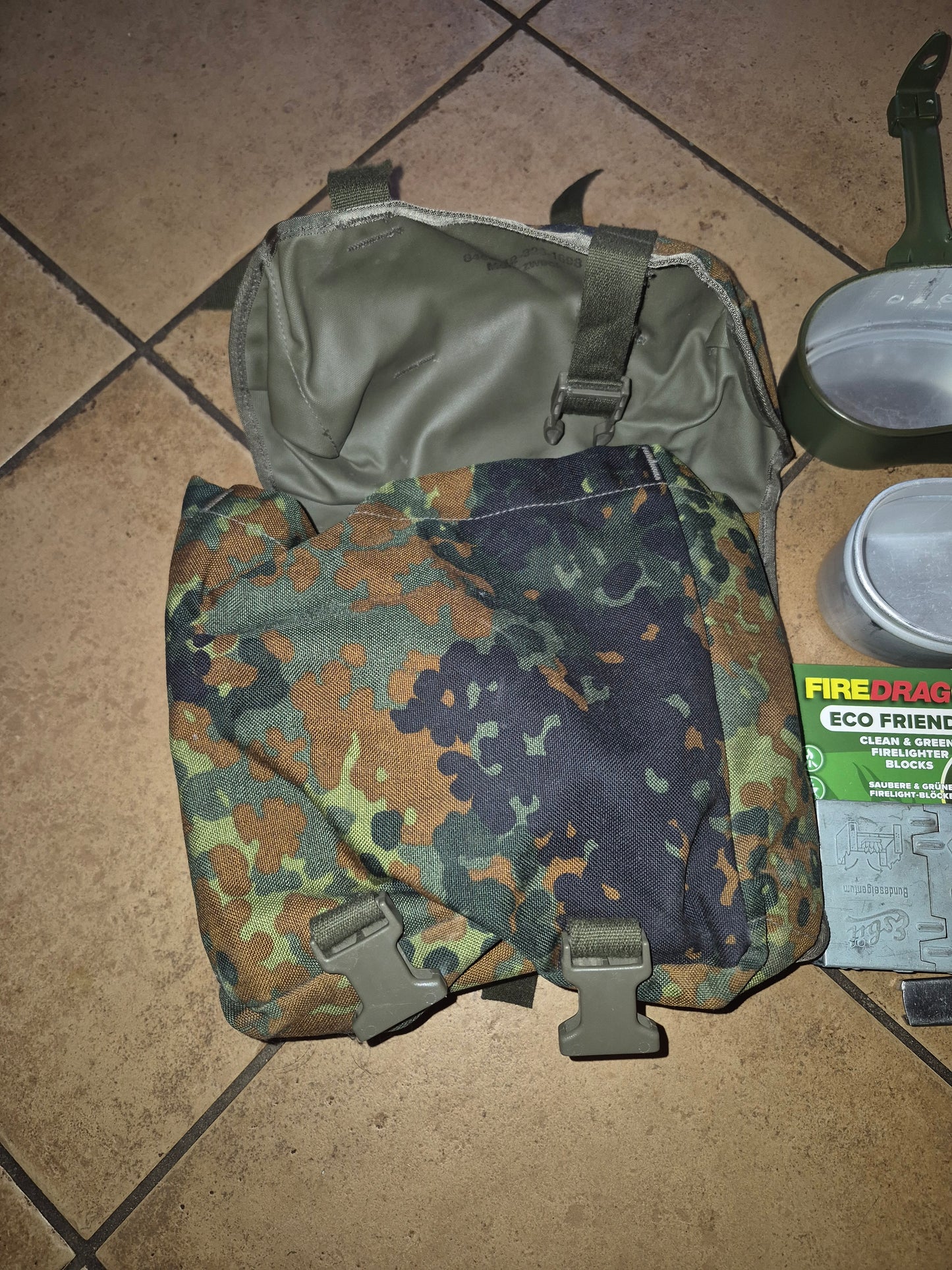 Original Bundeswehr Kochgeschirr Essbesteck Esbit Kocher TOP