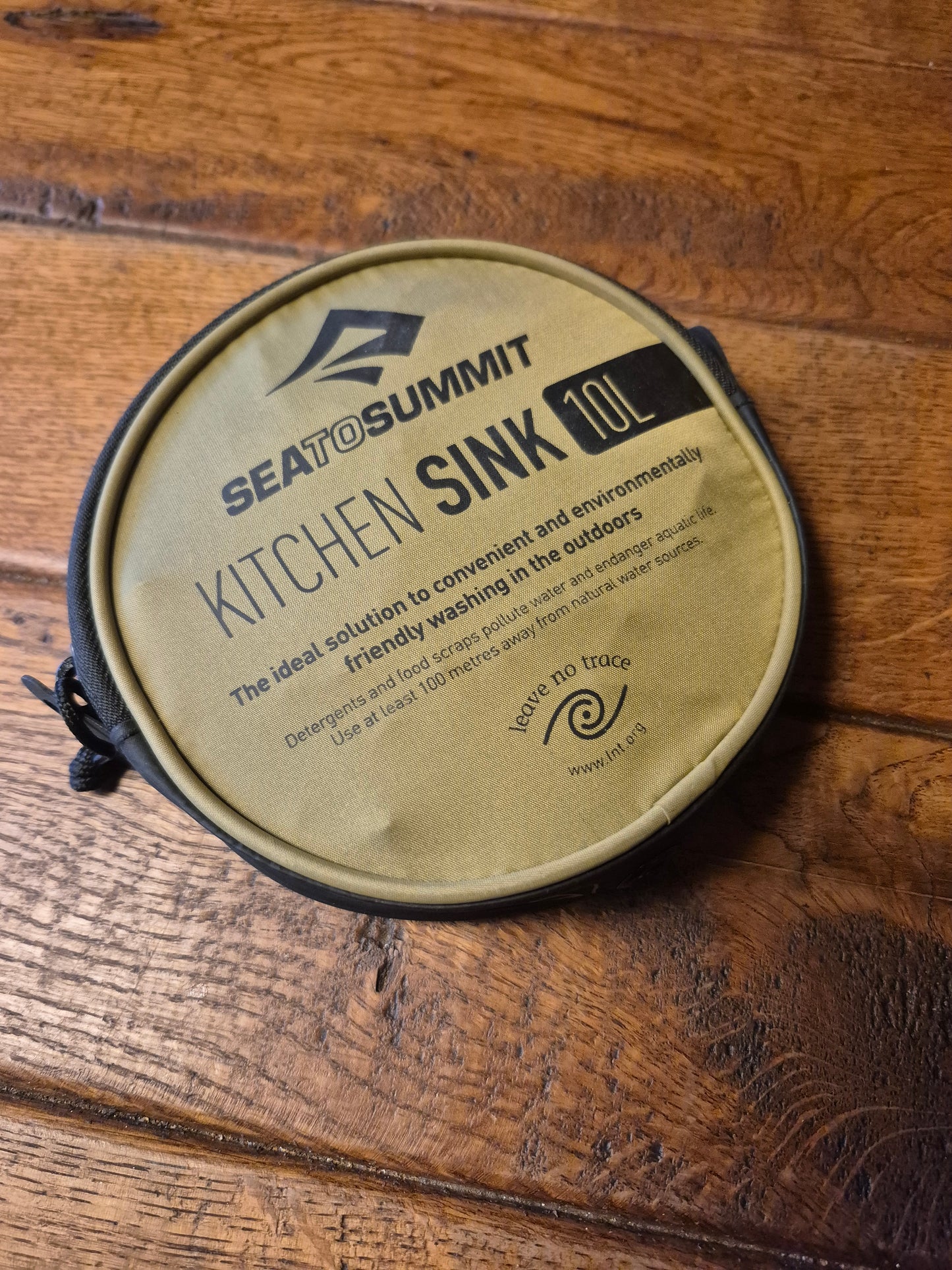 Outdoor Spülschüssel Kitchen Sink 10 l oliv Sea to Summit faltbar