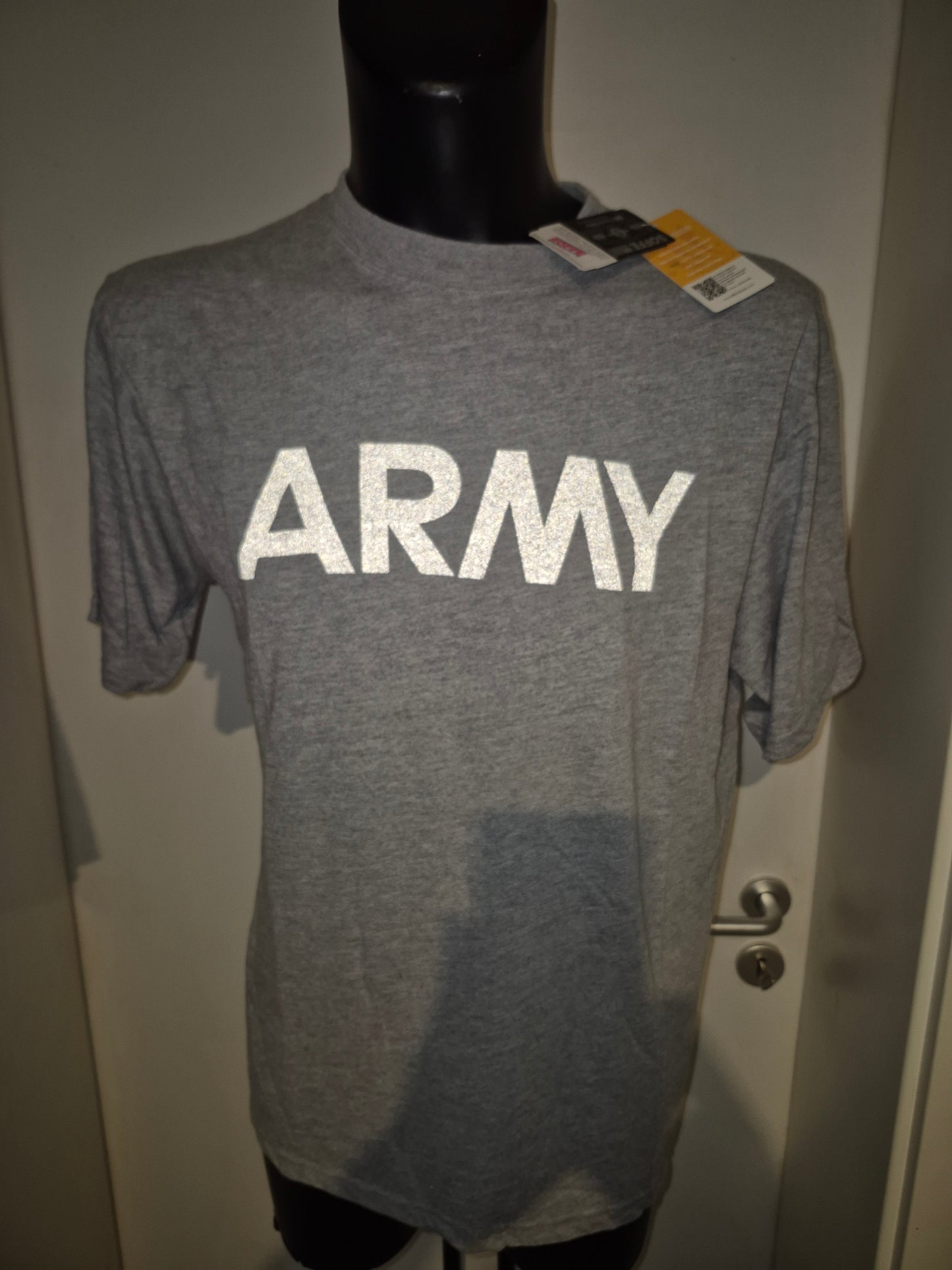 Original US Army US GI Soffe T Shirt grau Army