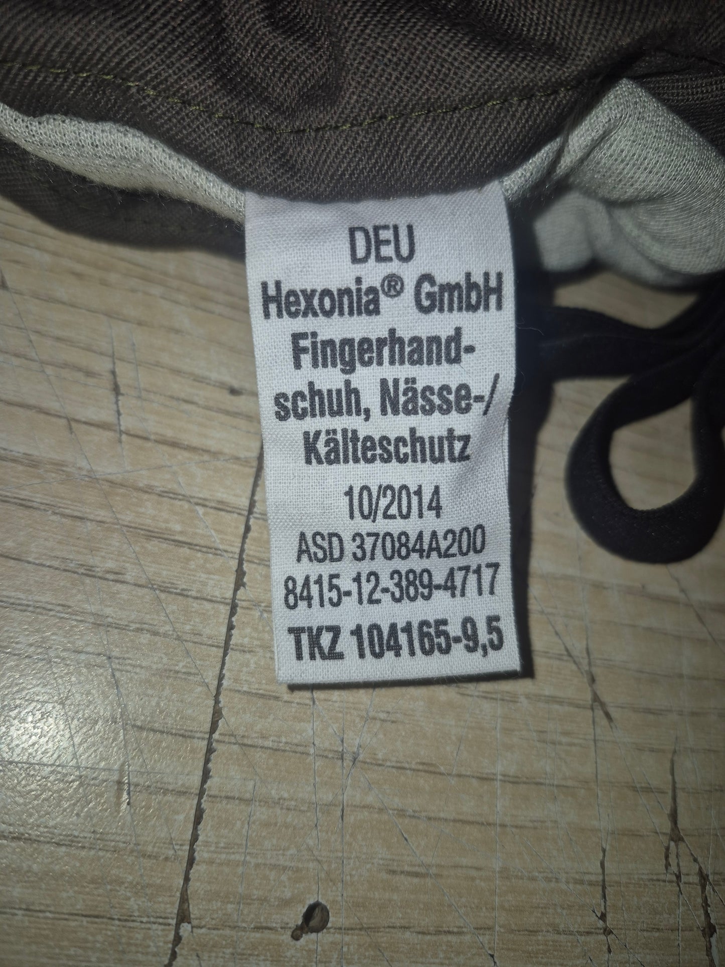 Original Fingerhandschuhe IdZ Kälte Nässeschutz Bundeswehr