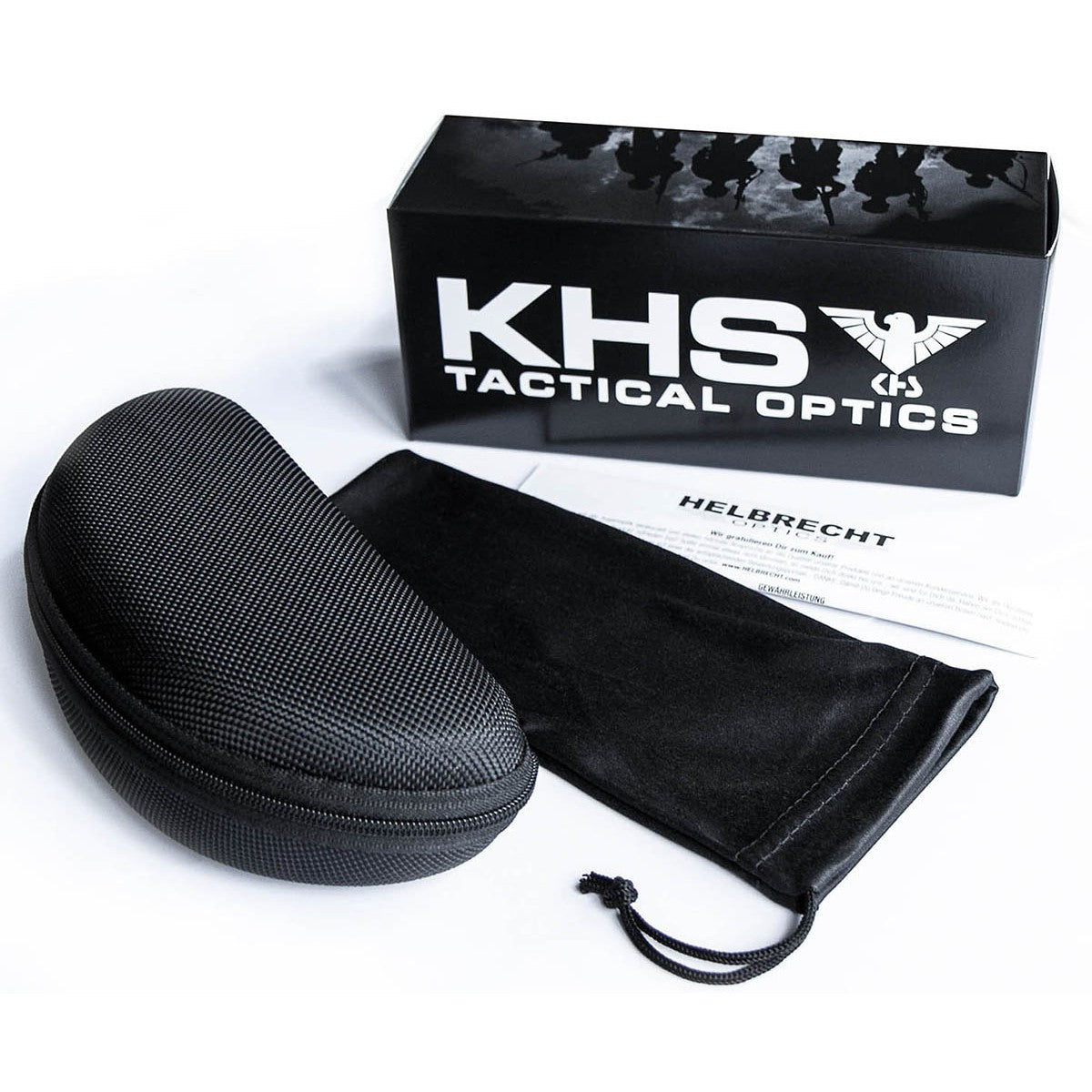 Einsatzbrille KHS smoke beschussfeste HLT® UV 400 Schutz