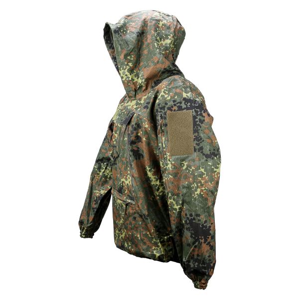 Leo Köhler Poncho Flecktarn Ripstop Nässeschutz Regenjacke