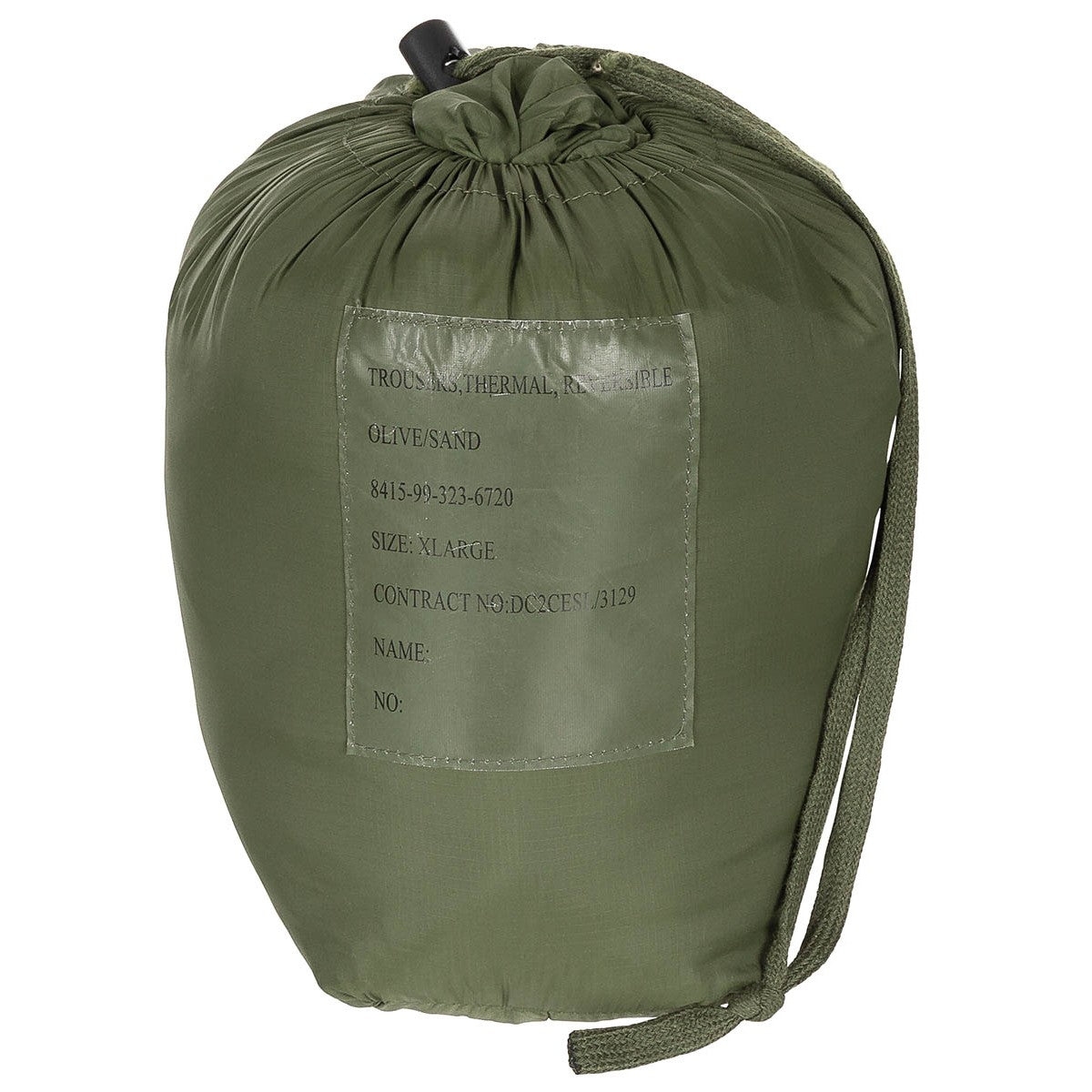 Original Britische Armee Thermhose Wendbar Kälteschutz Oliv Khaki