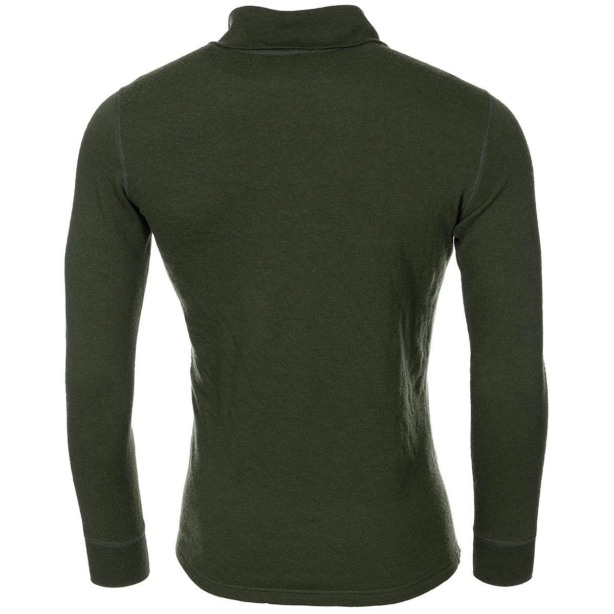 Holländische Armee Rollkragenhemd Merino angeraut oliv / blau RV KSK
