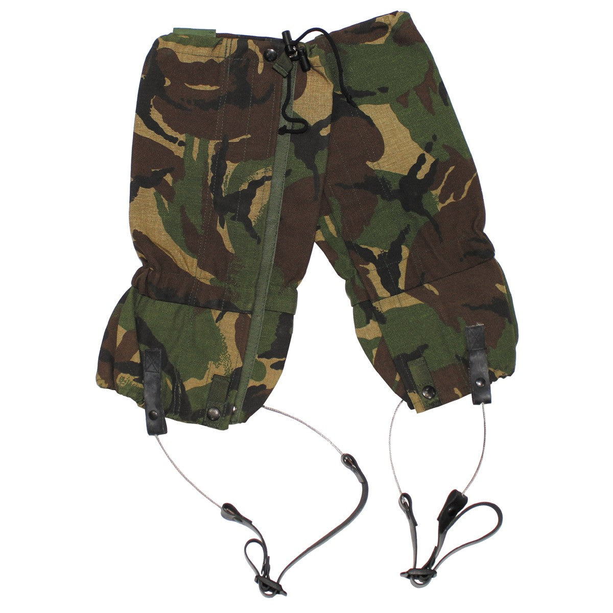 Nässeschutz Gamaschen Original Britische Armee und Bundeswehr Oliv Flecktarn DPM