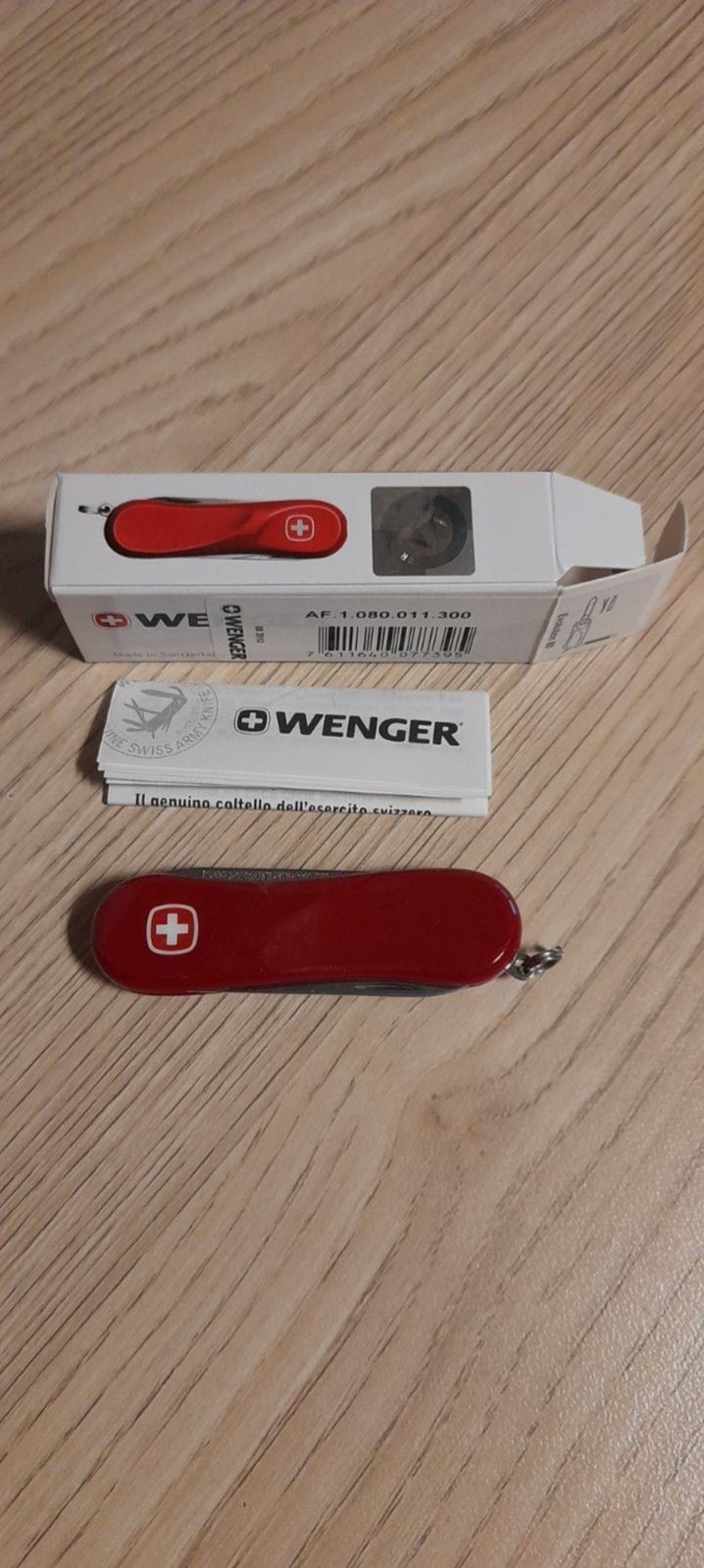 Taschenmesser Original Wenger Evolution 80 rot neu