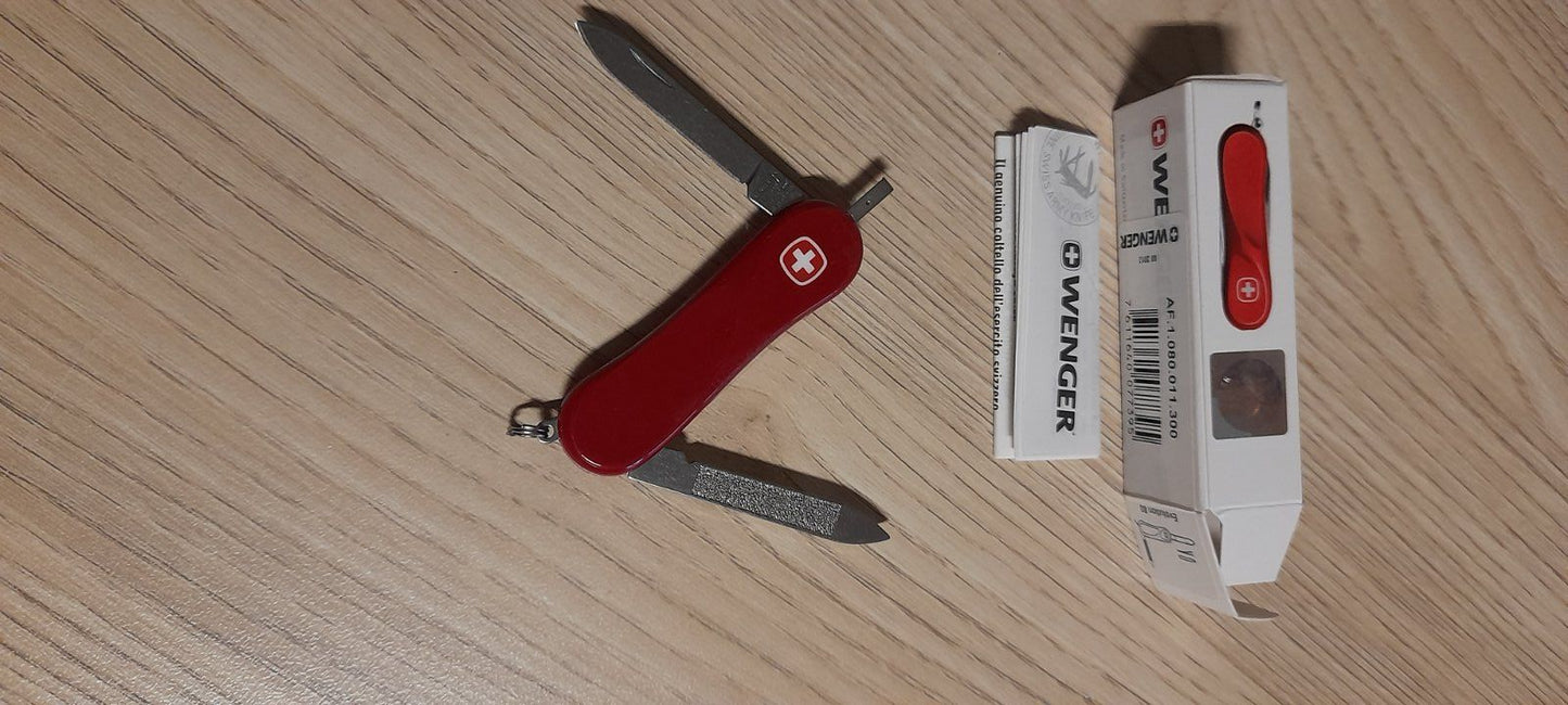 Taschenmesser Original Wenger Evolution 80 rot neu