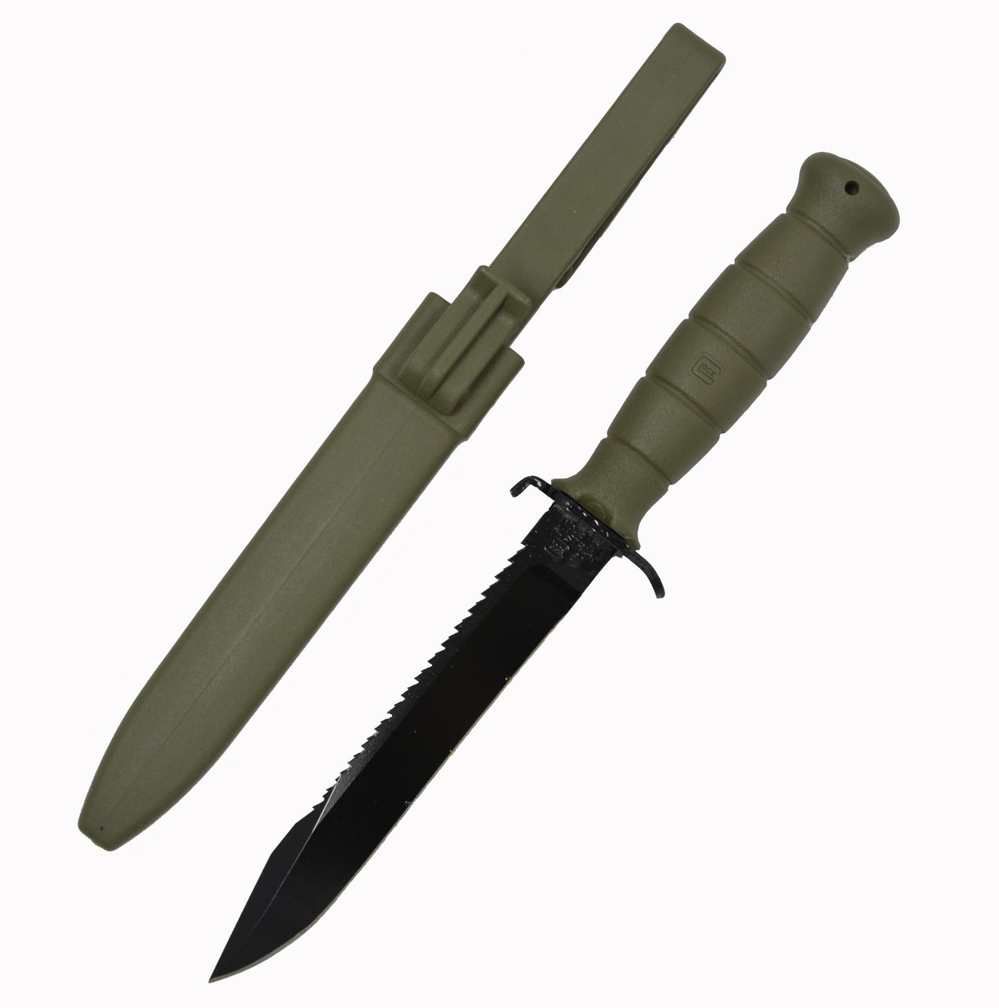 Feldmesser FM81 Glock mit Rückensäge Oliv / Schwarz Bundesheer Österreich