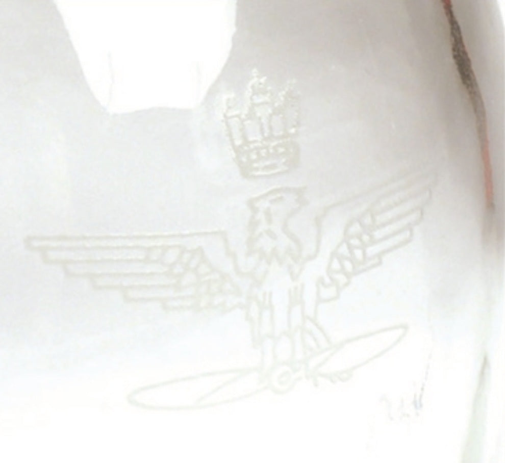 Original Italienische Luftwaffe Glas Karaffe Wein Wasser Gravur
