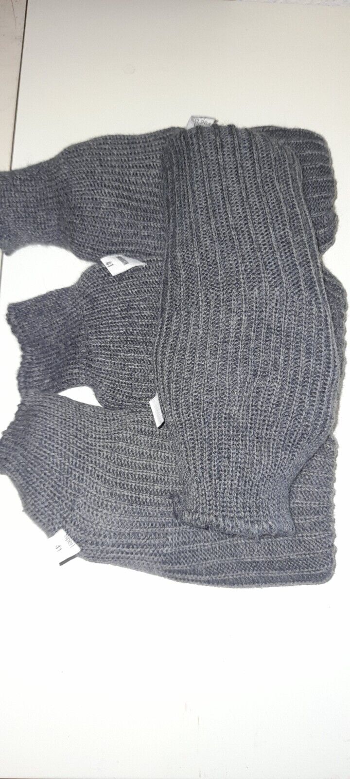 Original Bundeswehr Socken / Strümpfe Steingrau Schurwolle