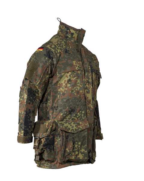 Original Bundeswehr Kampfjacke lang mit Vektorenschutz KBS 5-FTD