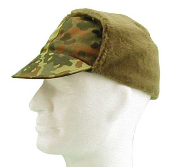 Original Bundeswehr Wintermütze flecktarn