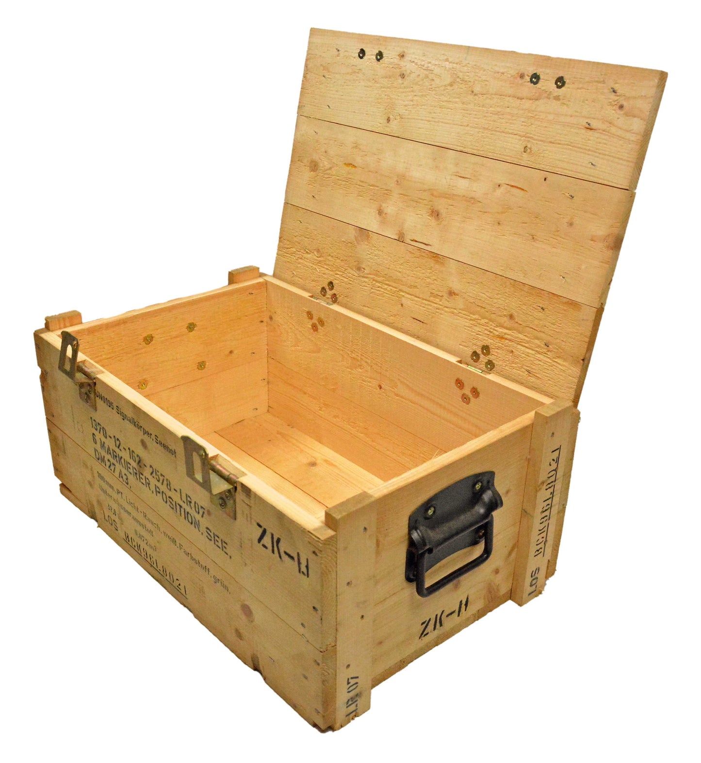 Holzkiste BW Bundeswehr ( DM27 A3 ) ( DM42 ) natur gebraucht