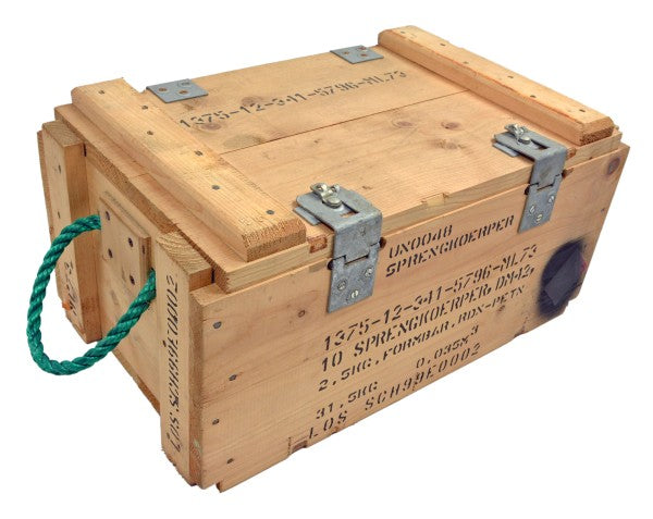 Holzkiste BW Bundeswehr ( DM27 A3 ) ( DM42 ) natur gebraucht