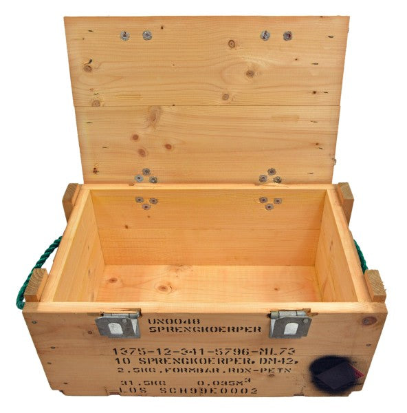 Holzkiste BW Bundeswehr ( DM27 A3 ) ( DM42 ) natur gebraucht