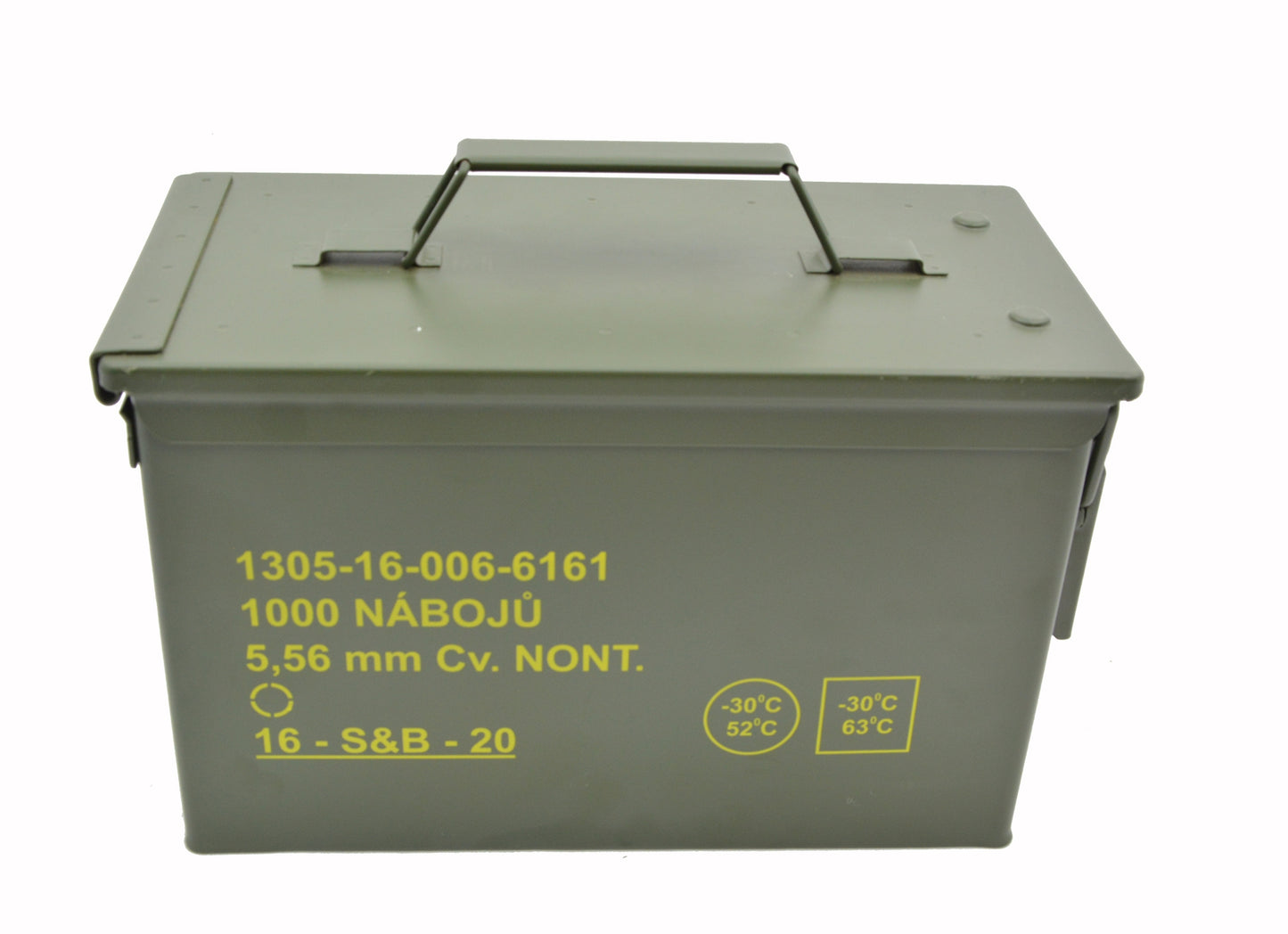 Munitionskiste original US Army Gr. 2 (cal.50/5,56) neuwertig