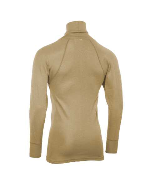 RollkragenUnterhemd Holländische Armee Tactical HeatTech khaki neuw.