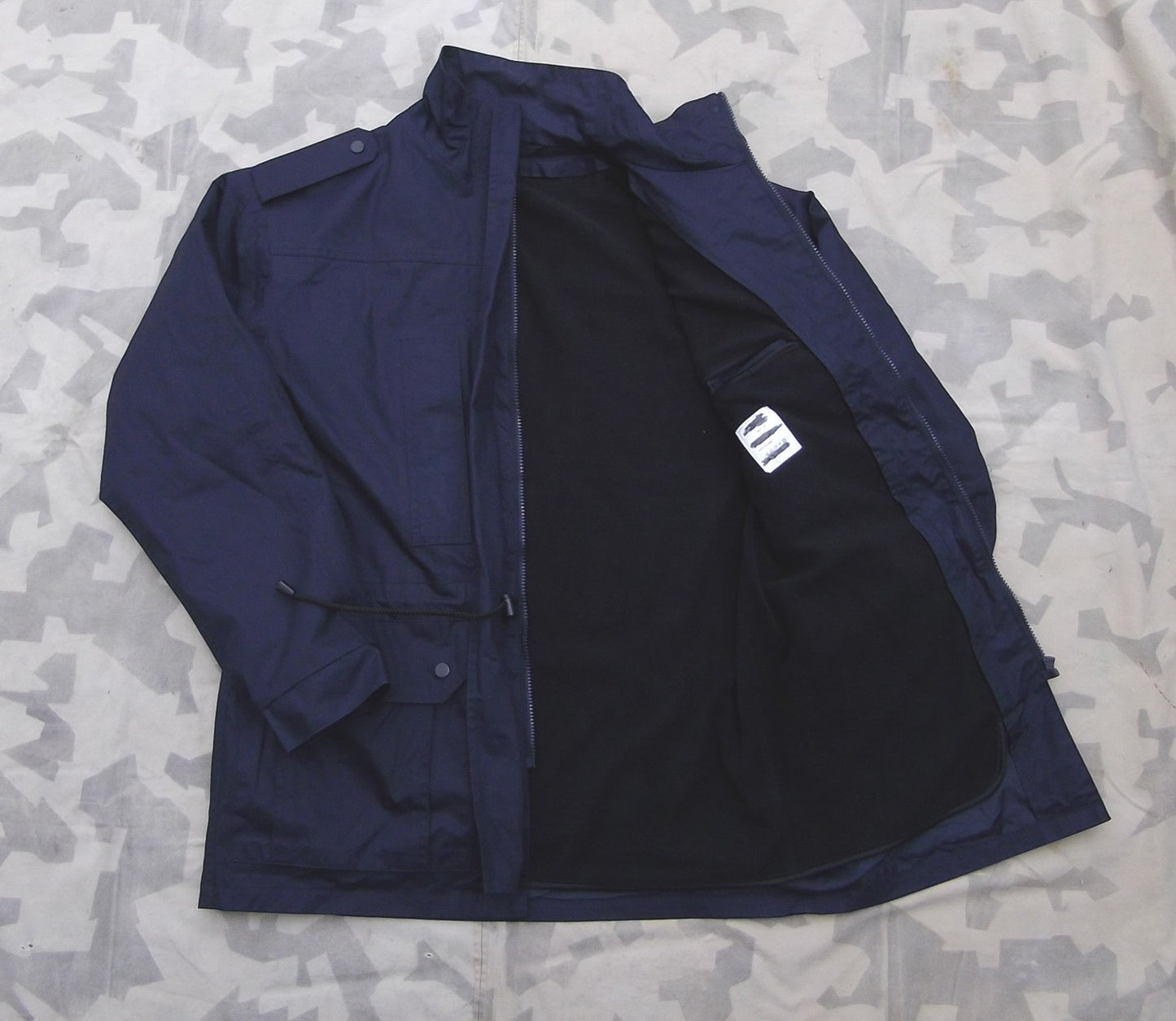 Original Bordparka der Niederländischen Marine dunkelblau neuwertig