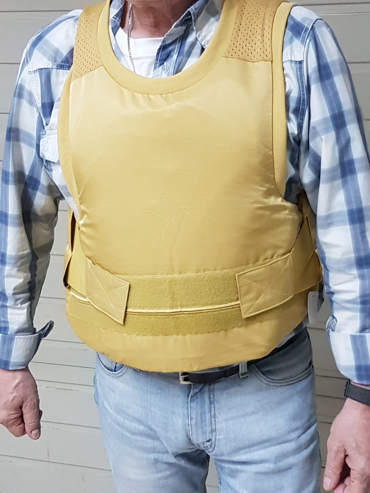 Original MEHLER Stichschutzweste Damen Mit Kettengeflecht Schutzeinlagen vorne und hinten
