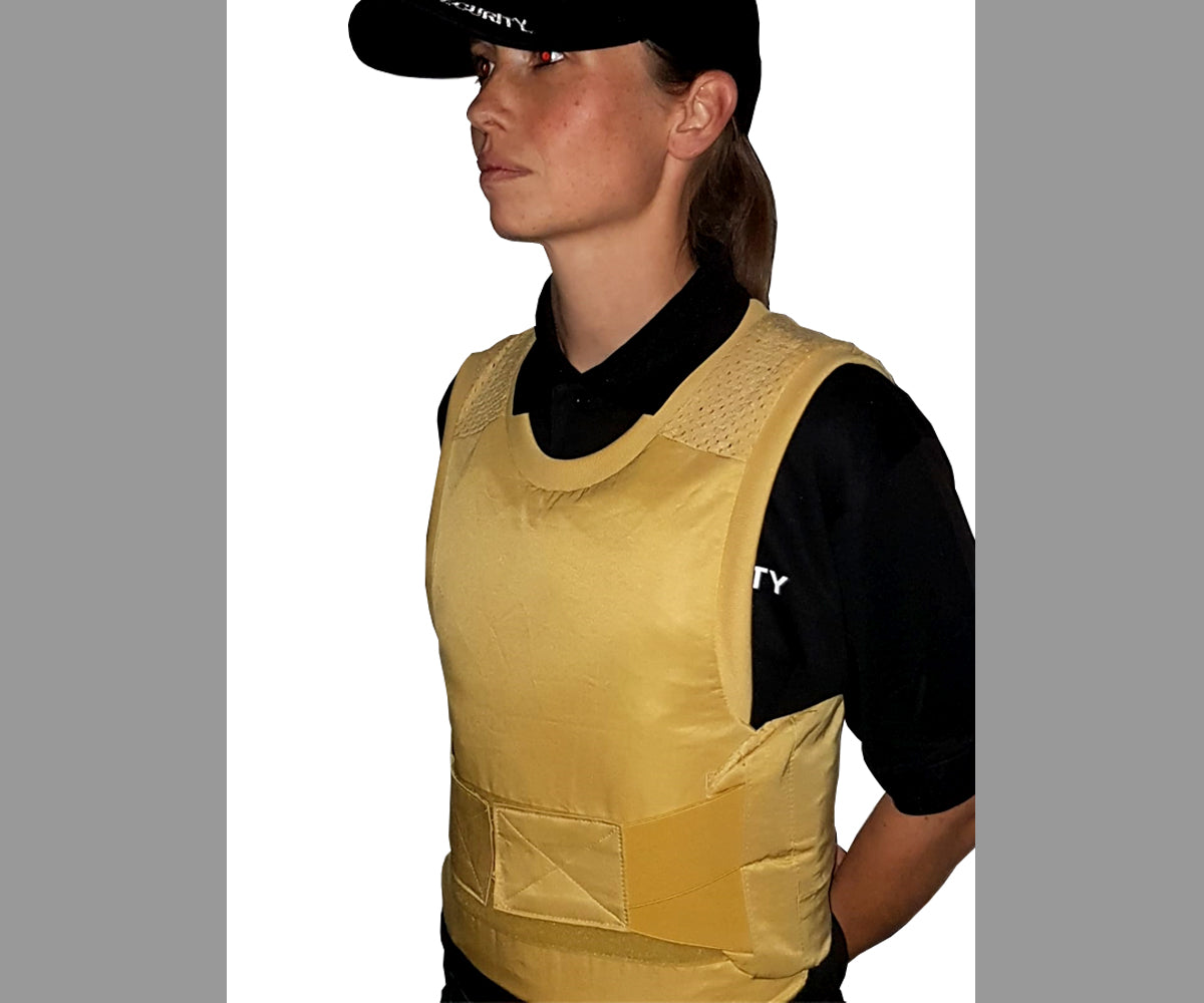 Original MEHLER Stichschutzweste Damen Mit Kettengeflecht Schutzeinlagen vorne und hinten