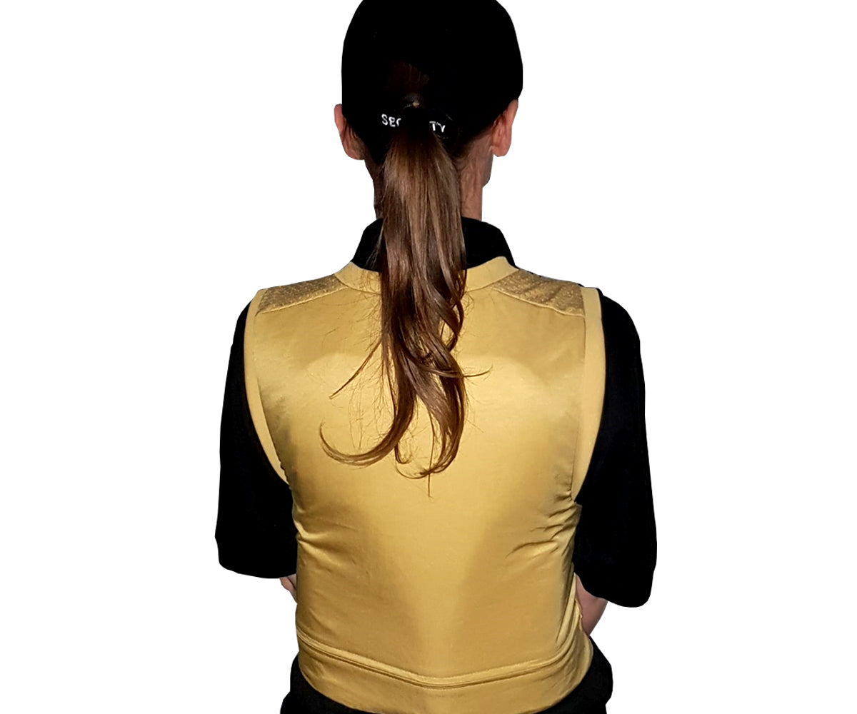 Original MEHLER Stichschutzweste Damen Mit Kettengeflecht Schutzeinlagen vorne und hinten
