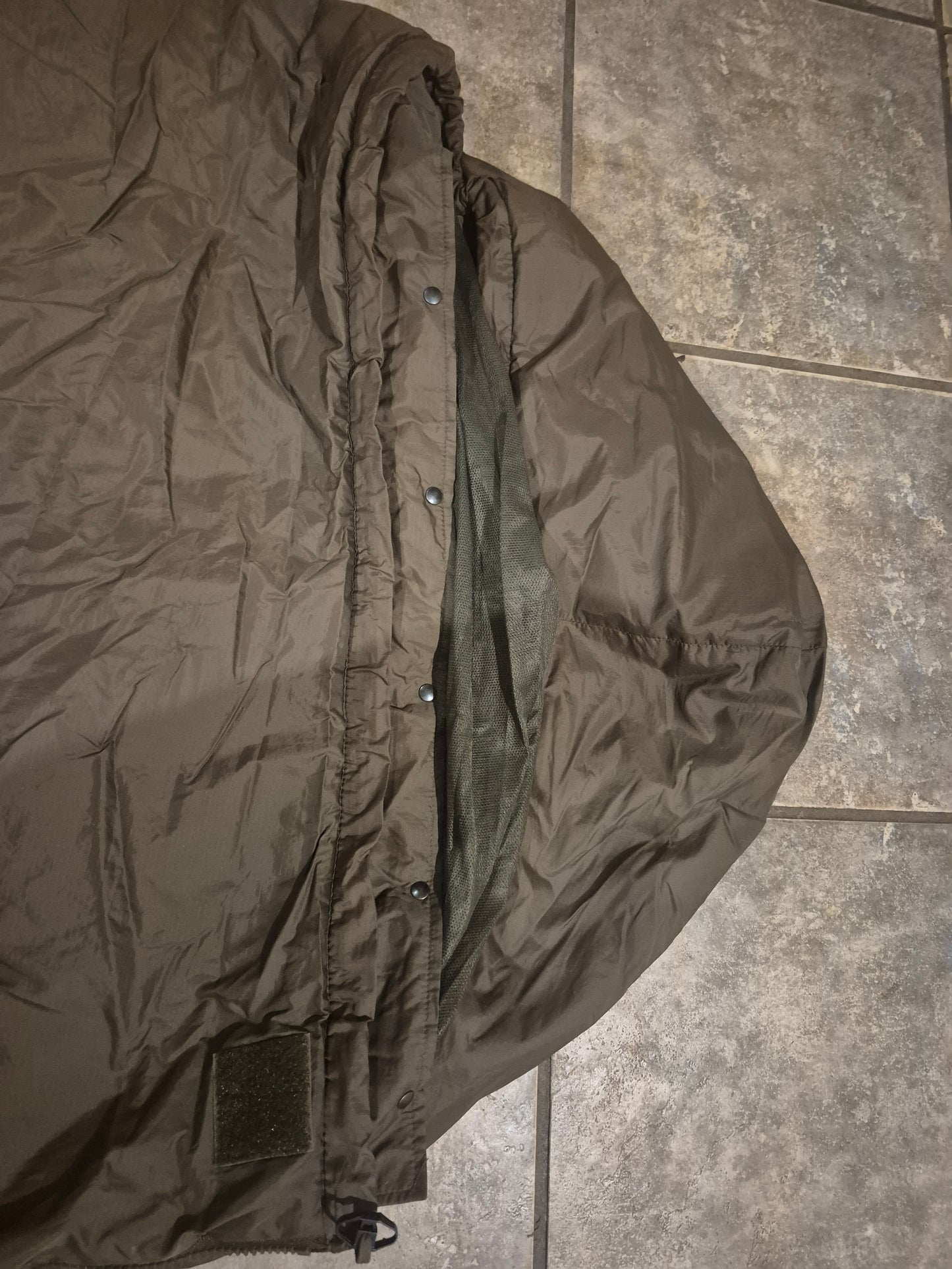 Original Carinthia Tropen Schlafsack Oliv mit Packsack