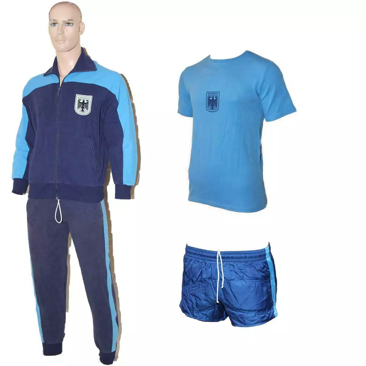 Original Bundeswehr Trainingsanzug Jack Hose Unterhemd