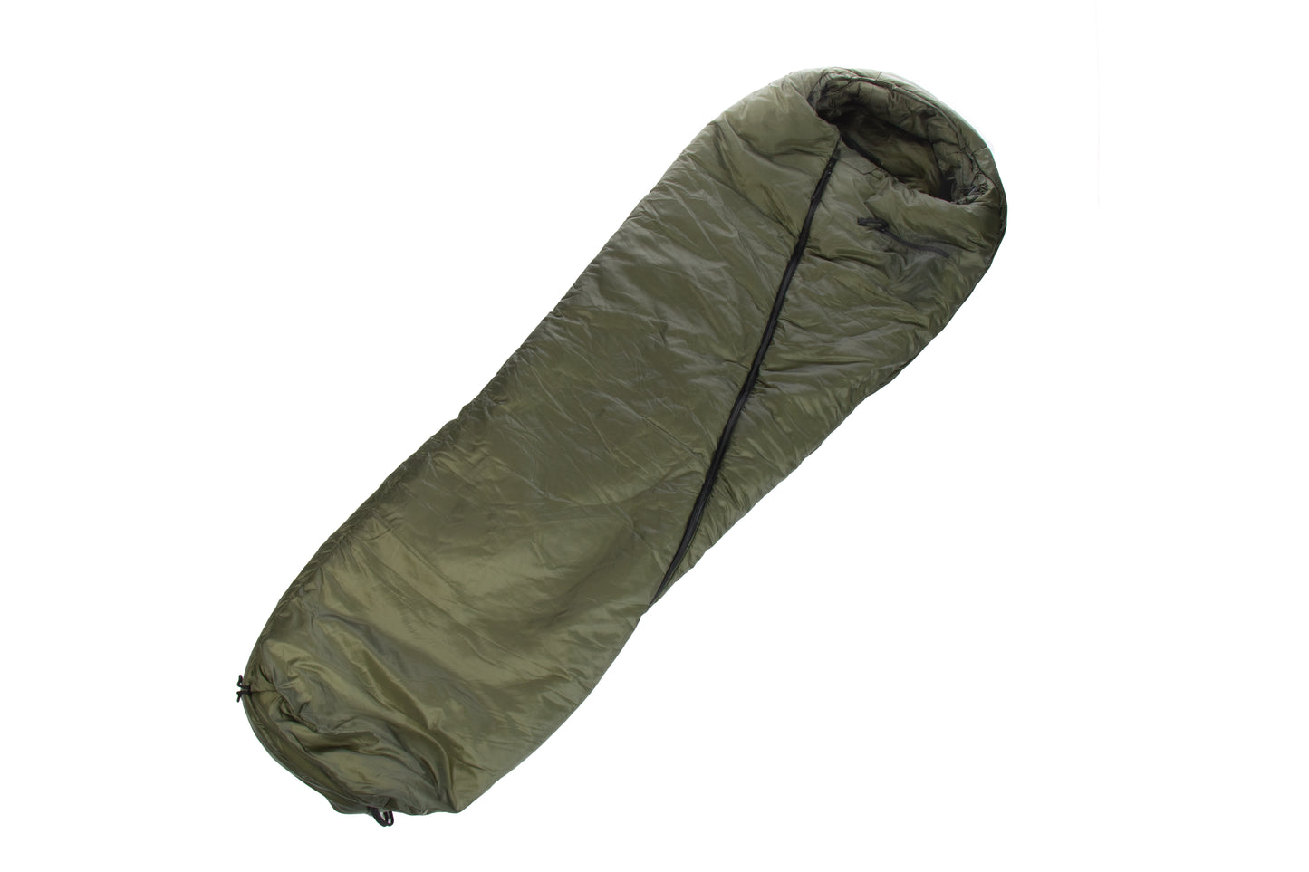 Original Tschechische Armee Schlafsack Winter oder Sommer Oliv / Orange