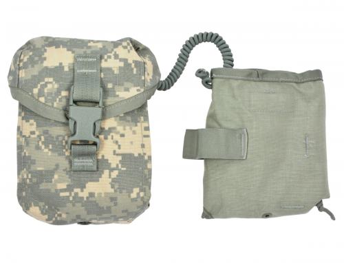 Erste Hilfe Tasche m. Zusatztasche US IFAK neuwertig US Army