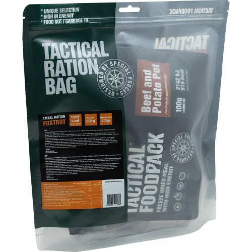 Taktische Foodpack-Rationen 1 Meal Ration FOXTROT 331g