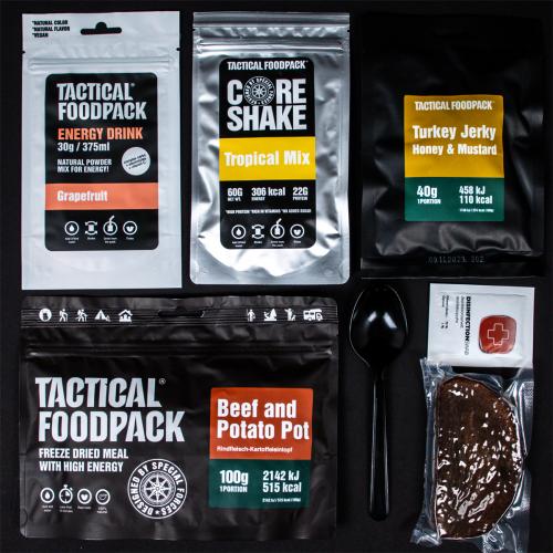 Taktische Foodpack-Rationen 1 Meal Ration FOXTROT 331g