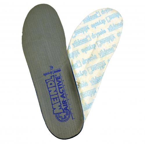 Einlegesohlen Original MEINDL AIR - ACTIVE Soft Print grau neuwertig Meindl Bergschuh