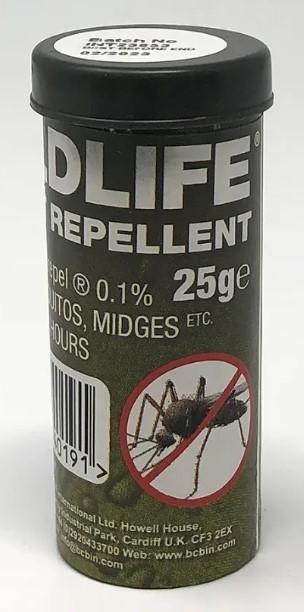 Insekten-Abwehrstift `BCB` 25 g WILDLIFE INSECT REPELLENT 25 g-Stift