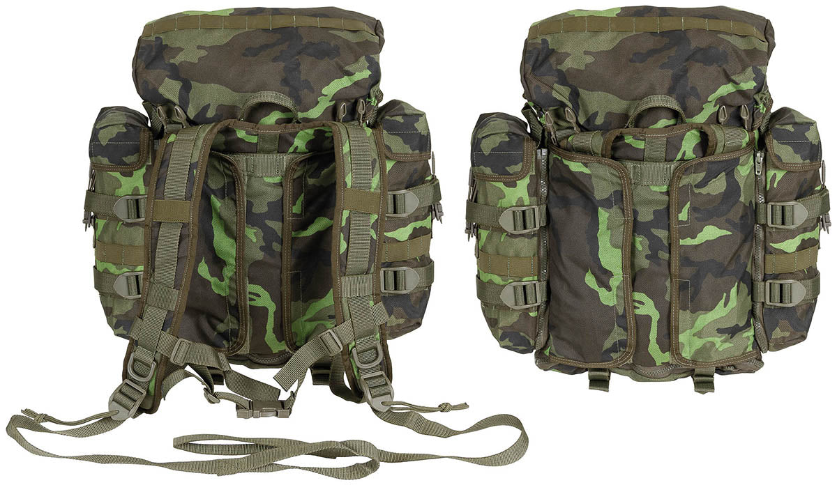 Rucksack MNS 2000 M 95 tarn 30 Liter Original Tschechische Armee
