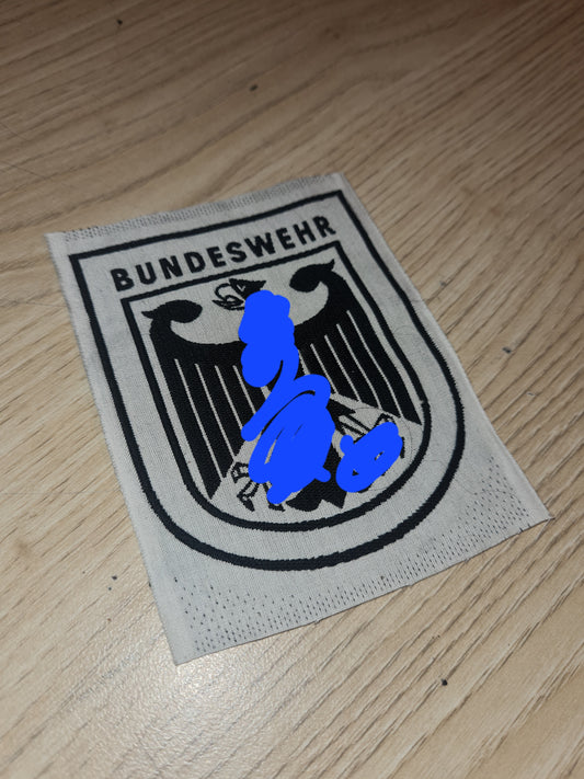 Original Bundeswehr Patch Aufnäher Bundesadler Sporthemd Sportanzug