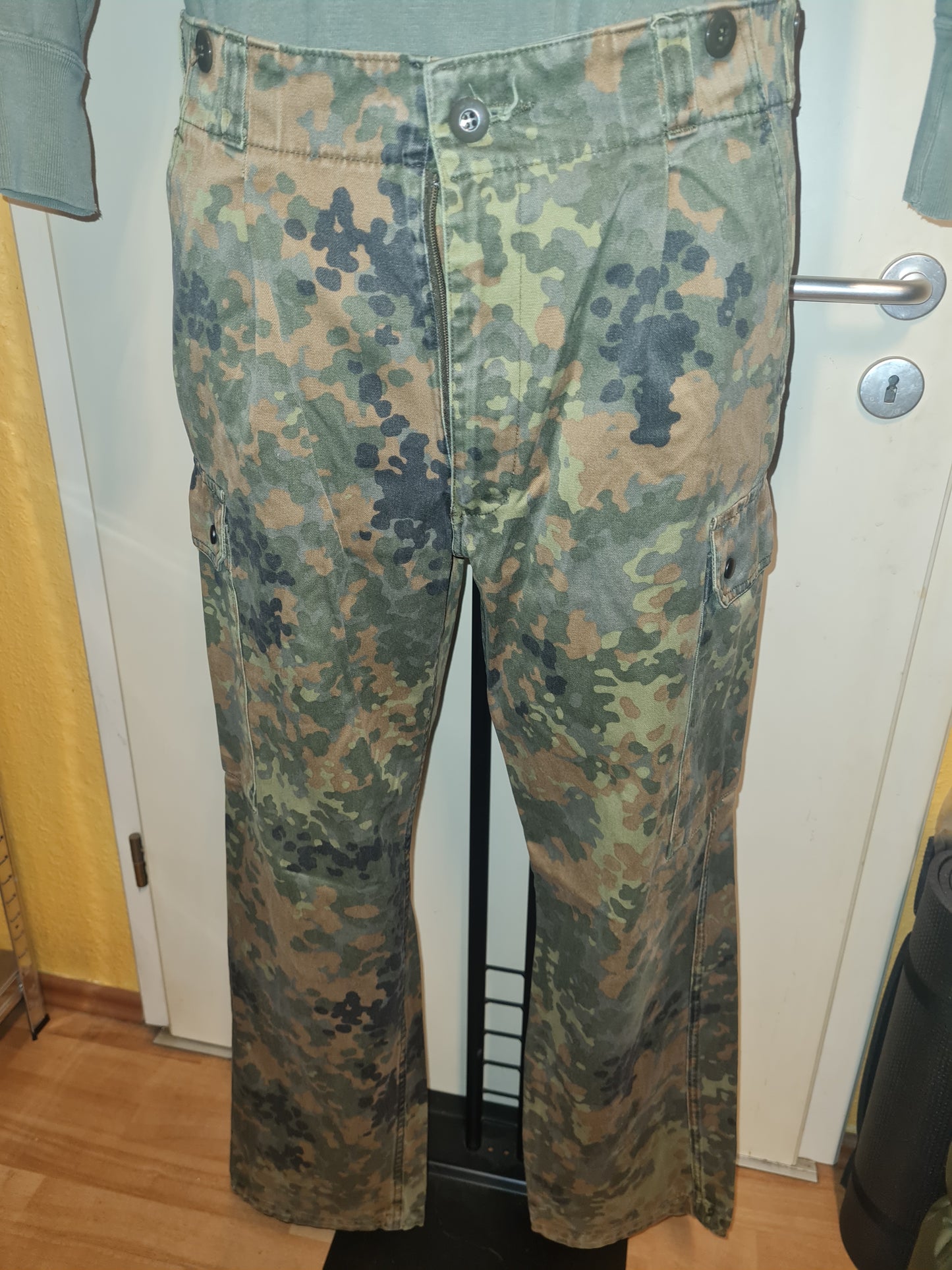 Original Bundeswehr Feldhose Flecktarn gebraucht Kein Nachbau Kein TL